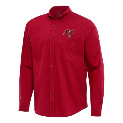 Рубашка Tampa Bay Buccaneers Antigua Flight Woven Tri-Blend - Red