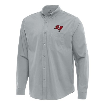 Рубашка Tampa Bay Buccaneers Antigua Flight Woven Tri-Blend - Gray