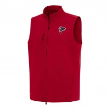 Atlanta Falcons Antigua Red Demand Full-Zip Vest