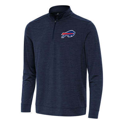 Пуловер Buffalo Bills Antigua Heather Navy Bright
