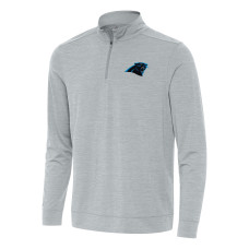 Пуловер Carolina Panthers Antigua Heather Gray Bright Пуловер Carolina Panthers Antigua Heather Gray Bright