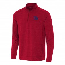 Кофта на короткой молнии New York Giants Antigua Bright - Heather Red