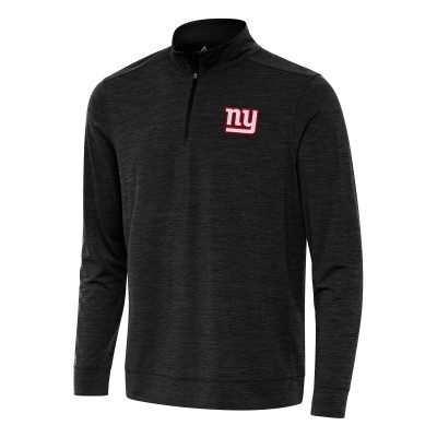 Кофта на короткой молнии New York Giants Antigua Bright - Heather Black