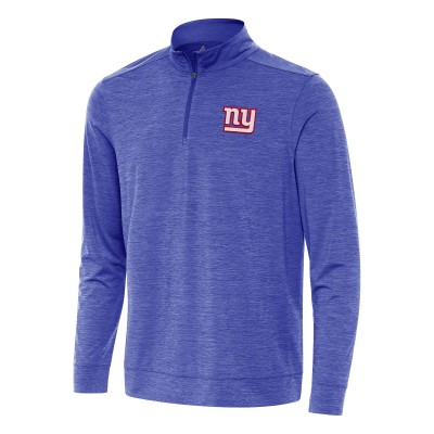 Кофта на короткой молнии New York Giants Antigua Bright - Heather Royal