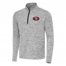 Кофта на короткой молнии San Francisco 49ers Antigua Cause - Charcoal