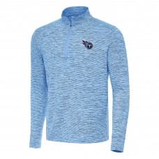 Кофта на короткой молнии Tennessee Titans Antigua Cause - Light Blue