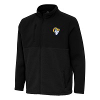 Los Angeles Rams Antigua Daily Fused Full-Zip Jacket - Black