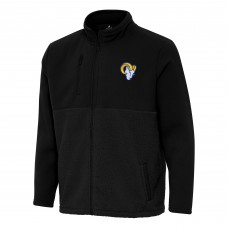 Los Angeles Rams Antigua Daily Fused Full-Zip Jacket - Black
