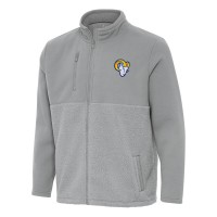 Los Angeles Rams Antigua Daily Fused Full-Zip Jacket - Gray