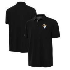 Los Angeles Rams Antigua Black/Gray Era Polo
