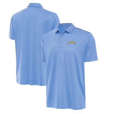 Los Angeles Chargers Antigua Powder Blue Eclipse Polo