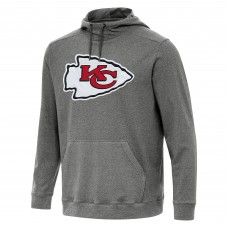 Толстовка Kansas City Chiefs Antigua Cloud - Heather Black