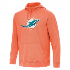 Толстовка Miami Dolphins Antigua Cloud - Heather Orange