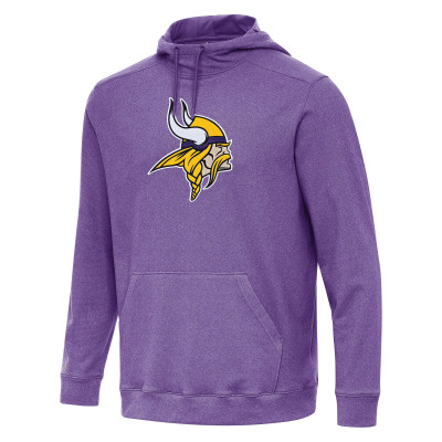 Толстовка Minnesota Vikings Antigua Cloud - Heather Purple