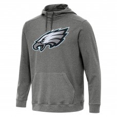 Толстовка Philadelphia Eagles Antigua Cloud - Heather Black
