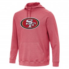 Толстовка San Francisco 49ers Antigua Cloud - Heather Scarlet