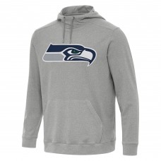 Толстовка Seattle Seahawks Antigua Cloud - Heather Gray