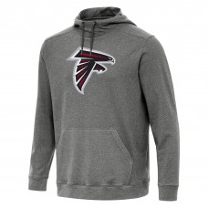 Толстовка Atlanta Falcons Antigua Heather Black Cloud