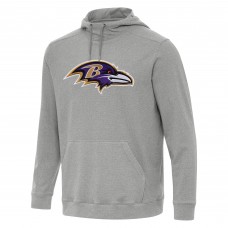 Толстовка Baltimore Ravens Antigua Cloud - Heather Gray
