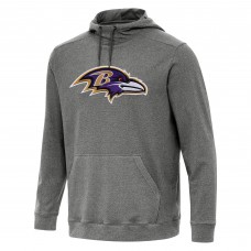 Толстовка Baltimore Ravens Antigua Cloud - Heather Black