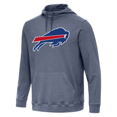 Толстовка Buffalo Bills Antigua Heather Navy Cloud