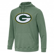 Толстовка Green Bay Packers Antigua Heather Green Cloud