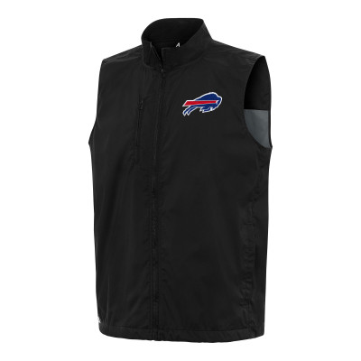 Жилетка Buffalo Bills Antigua Black Brisk Full-Zip