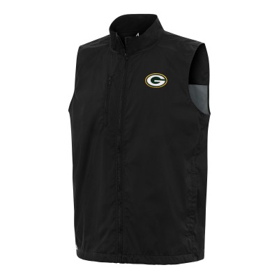 Жилетка Green Bay Packers Antigua Brisk - Black