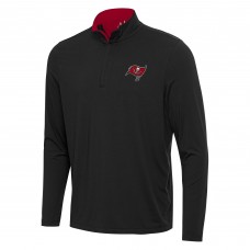 Кофта на короткой молнии Tampa Bay Buccaneers Antigua Content - Black/Red