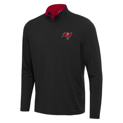 Кофта на короткой молнии Tampa Bay Buccaneers Antigua Content - Black/Red