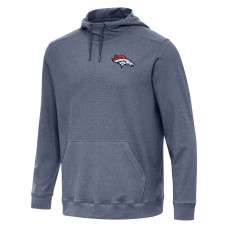 Толстовка Denver Broncos Antigua Heather Navy Cloud
