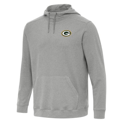 Толстовка Green Bay Packers Antigua Cloud - Heather Gray