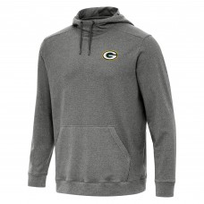 Толстовка Green Bay Packers Antigua Heather Black Cloud