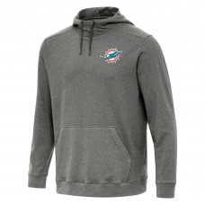 Толстовка Miami Dolphins Antigua Cloud - Heather Black