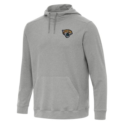 Толстовка Jacksonville Jaguars Antigua Cloud - Heather Gray