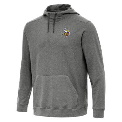 Толстовка Minnesota Vikings Antigua Cloud - Heather Black