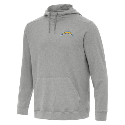 Толстовка Los Angeles Chargers Antigua Cloud - Heather Gray