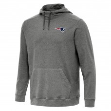 Толстовка New England Patriots Antigua Cloud - Heather Black