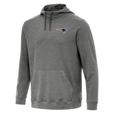 Толстовка New England Patriots Antigua Cloud - Heather Black
