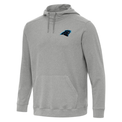 Толстовка Carolina Panthers Antigua Heather Gray Cloud