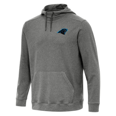 Толстовка Carolina Panthers Antigua Heather Black Cloud