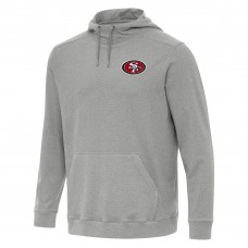 Толстовка San Francisco 49ers Antigua Cloud - Heather Gray