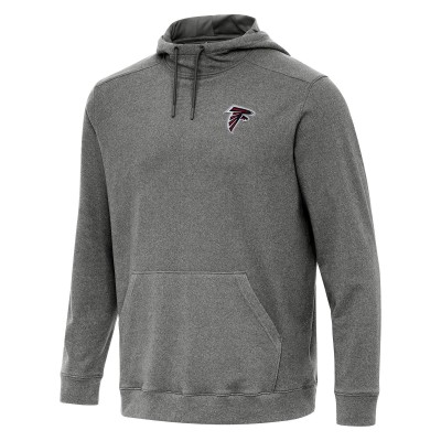 Толстовка Atlanta Falcons Antigua Heather Black Cloud