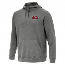 Толстовка San Francisco 49ers Antigua Cloud - Heather Black