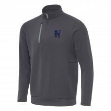 Кофта на короткой молнии Houston Texans Antigua Generation - Pewter