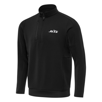Кофта на короткой молнии New York Jets Antigua Generation - Black