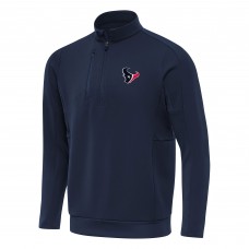 Кофта на короткой молнии Houston Texans Antigua Generation - Navy