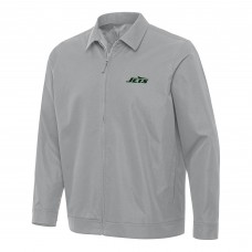 Кофта на молнии New York Jets Antigua Pivot - Gray
