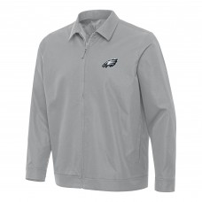 Кофта на молнии Philadelphia Eagles Antigua Pivot - Gray