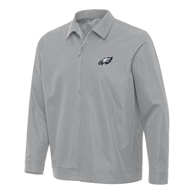 Кофта на молнии Philadelphia Eagles Antigua Pivot - Gray